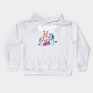 Bluey Horsey Ride Kids Hoodie